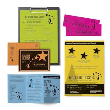 Astrobrights Cardstock - Bright 50, 5 Color Assortment