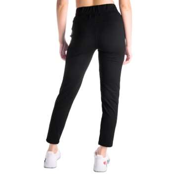 Yogipace Women's 7/8 On The Fly Pants | Comfortable & Stylish Lounge Joggers