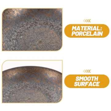 DEARMAMY Decorative Fruit Tray Round Decorate Baskets Footed Fruit Tray Fruit Footed Bowl Dessert Trays for Dessert Table Snacks Tray Porcelain Small Fruit Bowl Pastry