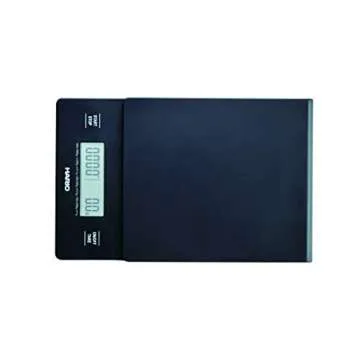Hario V60 Drip Coffee Scale and Timer, Black