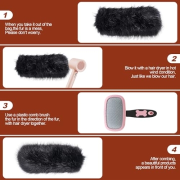 Dikoaina Women's Chic Faux Fur Winter Headband