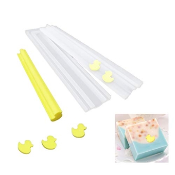 EchoDone Cute Duck Silicone Soap Candle Mold for DIY