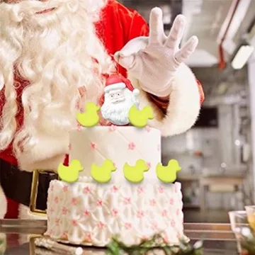 EchoDone Cute Duck Silicone Soap Candle Mold for DIY