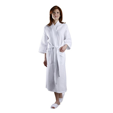 MONARCH Square Waffle Robe - Luxury Unisex Bathrobe for All