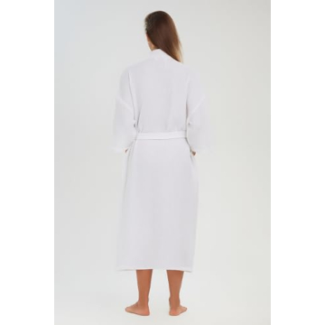 MONARCH Square Waffle Robe - Luxe Unisex Bathrobe