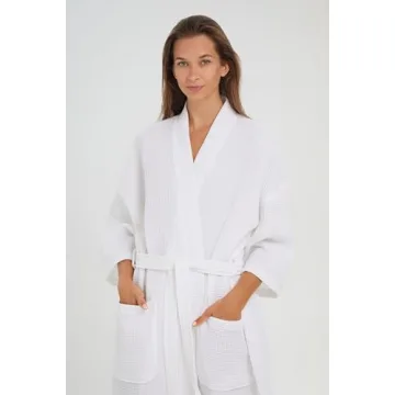 MONARCH Square Waffle Robe - Luxe Unisex Bathrobe