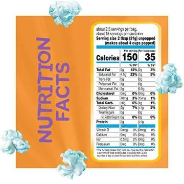 ACT II Llama Party Cotton Candy Flavored Microwave Popcorn, 16.5 Ounce (Pack of 6)