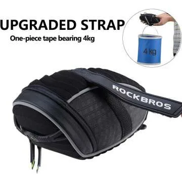 ROCKBROS 3D Shell Bike Seat Bag for Cyclists
