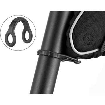 ROCKBROS 3D Shell Bike Seat Bag for Cyclists