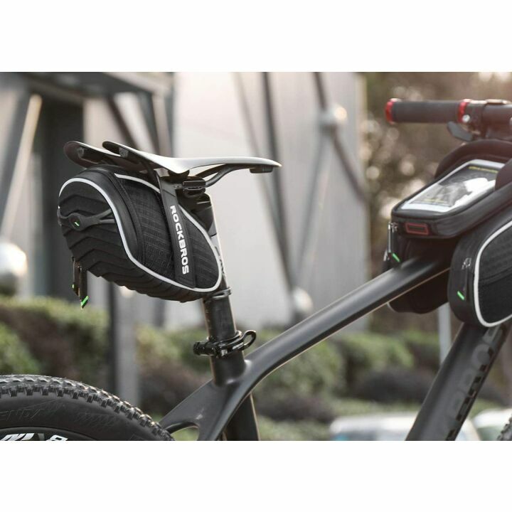 ROCKBROS 3D Shell Bike Seat Bag for Cyclists