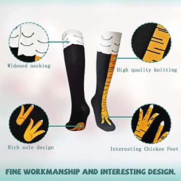 Funny Chicken Leg Socks - Great for Gag Gifts!