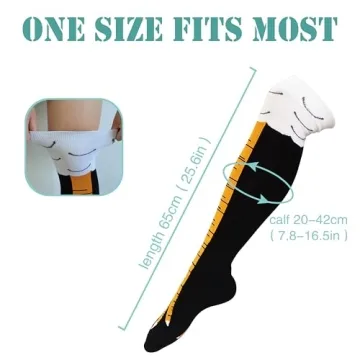 Funny Chicken Leg Socks - Great for Gag Gifts!