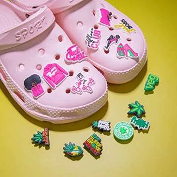 Vibrant RONGYUH 17 PCS Shoe Charms for Crocs