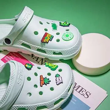 Vibrant RONGYUH 17 PCS Shoe Charms for Crocs