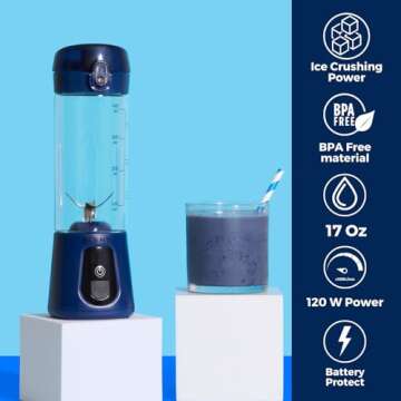 BLENDi Pro+ Portable Blender - Powerful & Travel-Friendly
