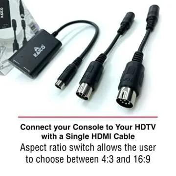 Kaico 1080p HDMI Adapter for Sega Genesis - Retro Gaming Revived!