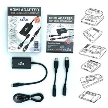 Kaico 1080p HDMI Adapter for Sega Genesis - Retro Gaming Revived!