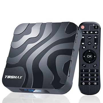 EASYTONE 2024 Android TV Box 12.0, Android Box TV 4GB RAM 32GB ROM H618 Quad-Core CPU 6K TV Box Supp...
