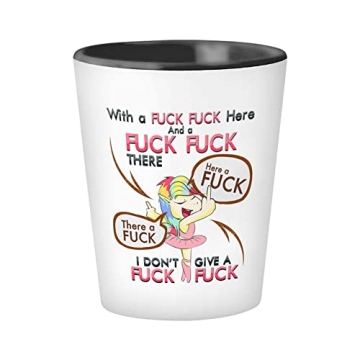 Whimsical Unicorn Shot Glass for Fun Celebrations