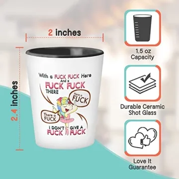 Whimsical Unicorn Shot Glass for Fun Celebrations