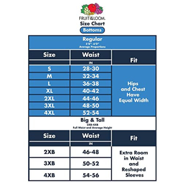 Men's Fleece Joggers by Fruit of the Loom - Navy