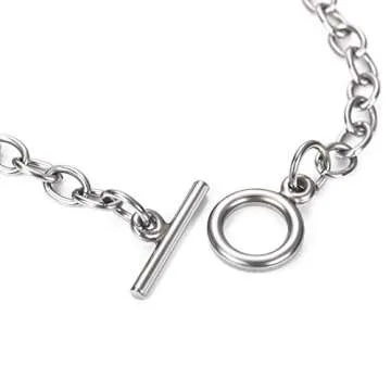 OBSEDE Stainless Steel Charm Bracelet Kit for Women