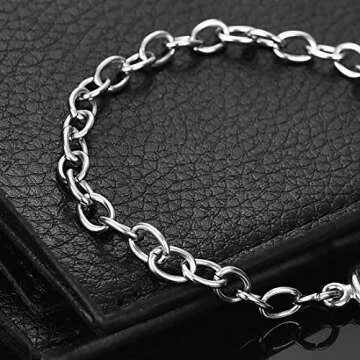 OBSEDE Stainless Steel Charm Bracelet Kit for Women