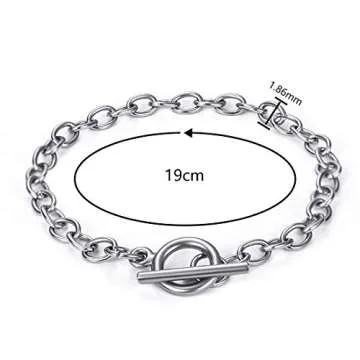 OBSEDE Stainless Steel Charm Bracelet Kit for Women