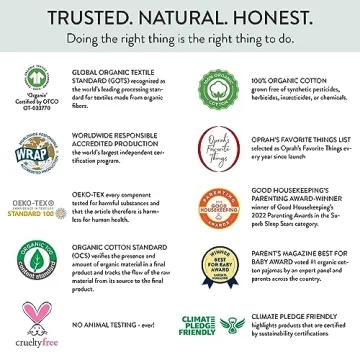 HonestBaby Family Matching Organic Cotton Pajamas