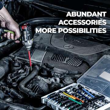 Toolant 34pcs Nut Driver Set - Durable Magnetic Solution