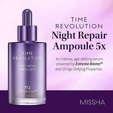 MISSHA Night Repair Serum - Skincare for Radiance