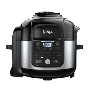 Ninja OS301/FD305CO Foodi 10-in-1 Pressure Cooker & Air Fryer, 6.5qt