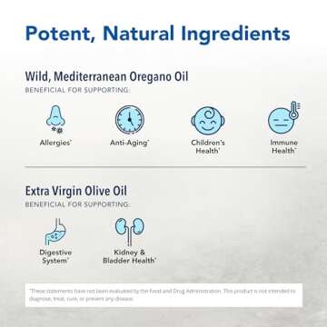 NORTH AMERICAN HERB & SPICE Super Strength Oreganol P73, 120 Softgels - Immune System Support - Vegan Friendly Wild Oregano - Non-GMO - 120 Servings