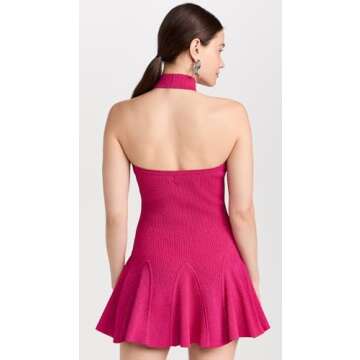 Retrofête Women's Quinn Dress, Metallic Fuchsia, S