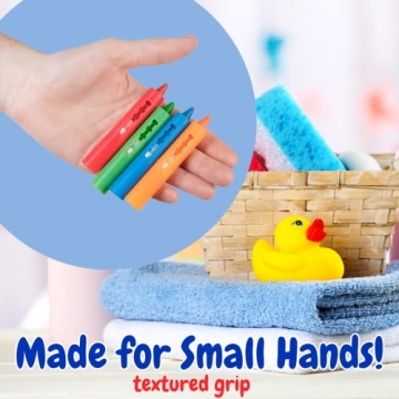 SCS Direct Bath Crayons Super Set Safe Fun for Kids