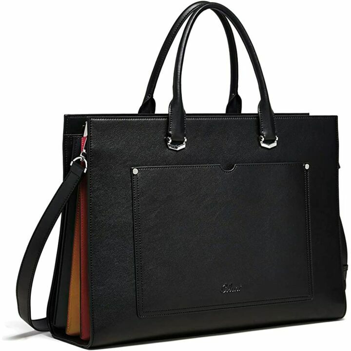 Stylish 15.6" Women's Leather Briefcase - CLUCI