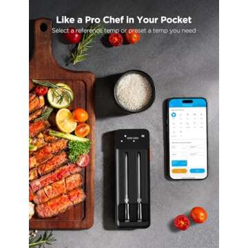GoveeLife Wireless Meat Thermometer with WiFi Bluetooth Probes