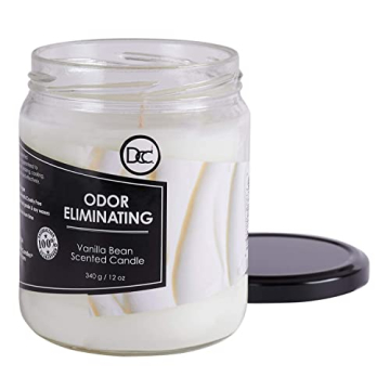 Delightful Vanilla Bean Candle - Eliminate Odors Easily