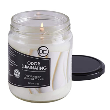 Delightful Vanilla Bean Candle - Eliminate Odors Easily