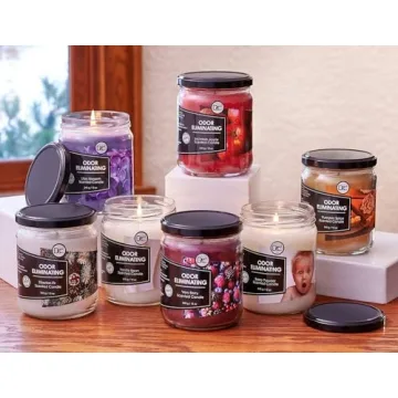 Delightful Vanilla Bean Candle - Eliminate Odors Easily