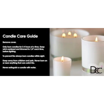 Delightful Vanilla Bean Candle - Eliminate Odors Easily