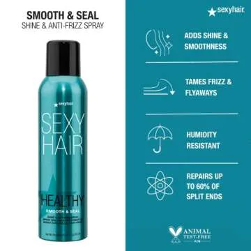 Shine & Anti-Frizz Spray - Smooths, Adds Shine & Reduces Frizz