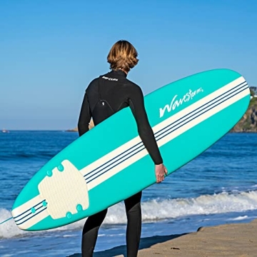 Wavestorm 8ft Surfboard for Beginners - Anniversary Edition
