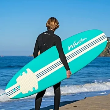 Wavestorm 8ft Surfboard for Beginners - Anniversary Edition
