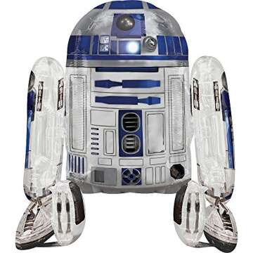 Star Wars R2D2 Air Walker Balloon for Parties and Celebrations