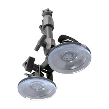 Delkin Devices Fat Gecko Dual Suction Camera Mount (DDMOUNT-Suction) & Fat Gecko Tablet and iPad Bracket (DDMNT-UTAB1)(Bracket only)