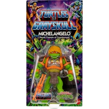 Masters of the Universe Michelangelo Action Figure - Epic Crossover