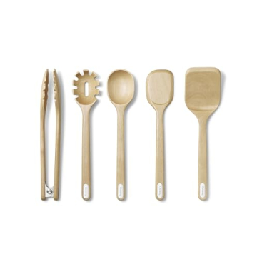 Caraway Wooden Utensil Set - 5 Eco-Friendly Tools