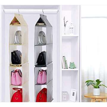 Eco-Friendly Detachable Handbag Organizer for All Spaces