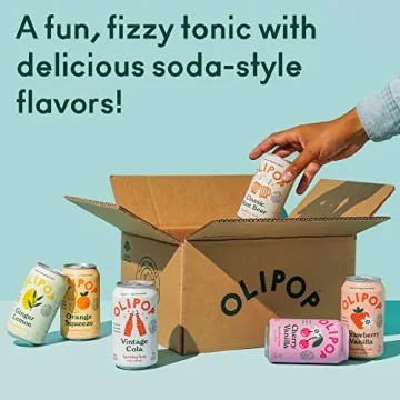 OLIPOP Variety Pack: Healthy Soda with 5 Flavors